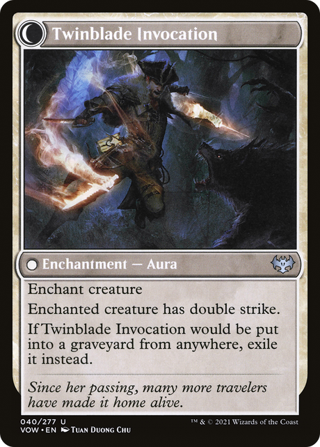 Twinblade Geist // Twinblade Invocation [VOW-40]