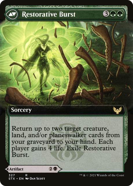 Pestilent Cauldron // Restorative Burst - Extended Art [STX-327]