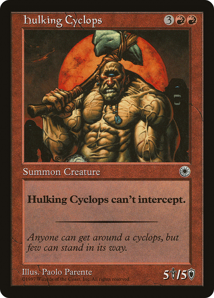 Hulking Cyclops [POR-134]