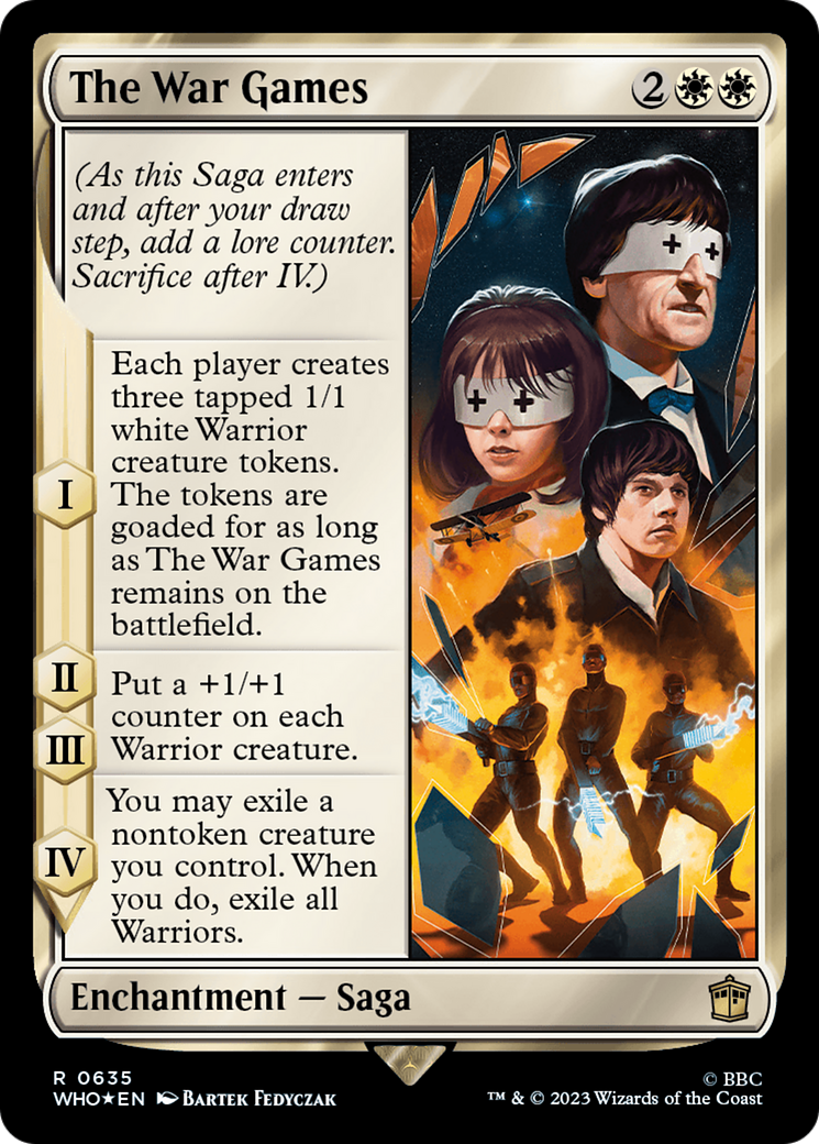 The War Games - Surge Foil [WHO-635]
