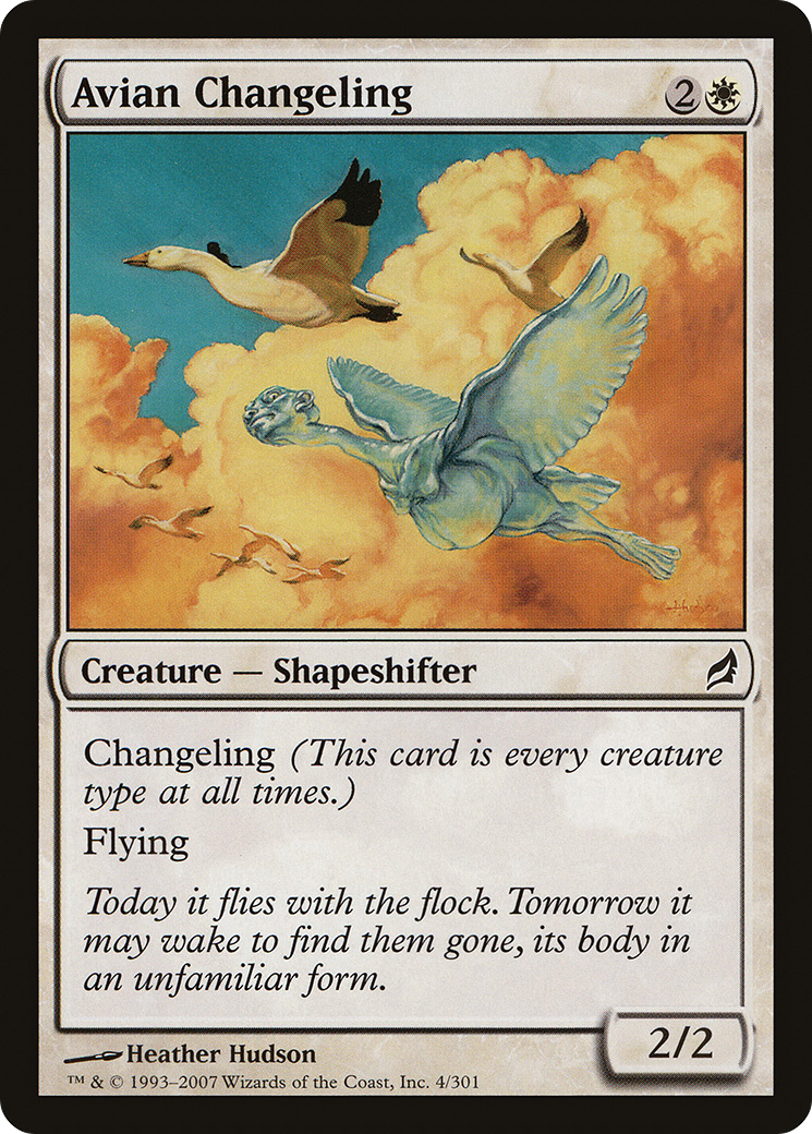 Avian Changeling [LRW-4]