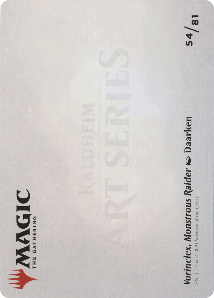 Vorinclex, Monstrous Raider // Vorinclex, Monstrous Raider - Borderless [AKHM-54]