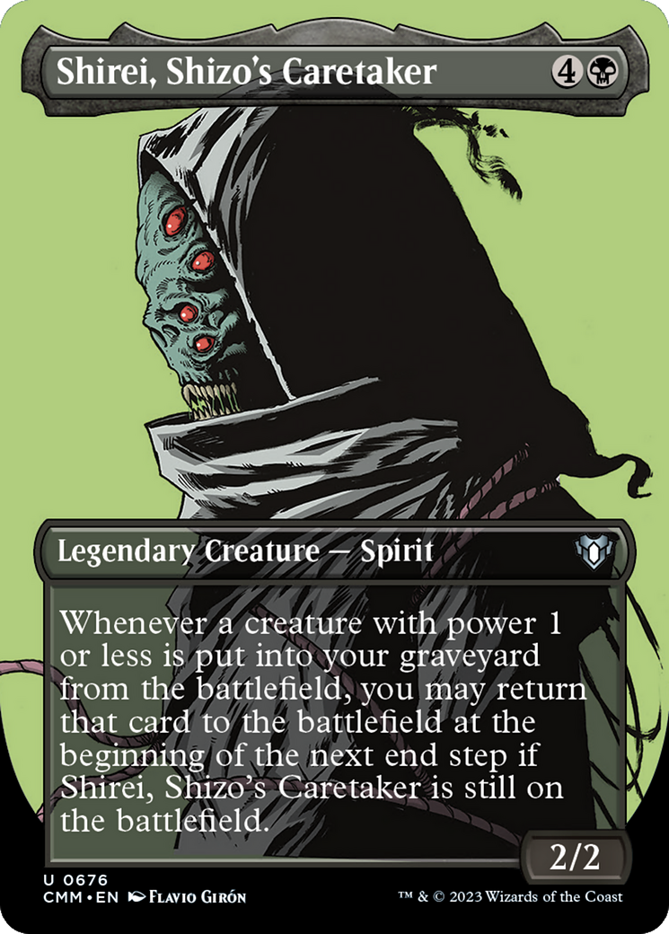 Shirei, Shizo's Caretaker - Borderless [CMM-676]