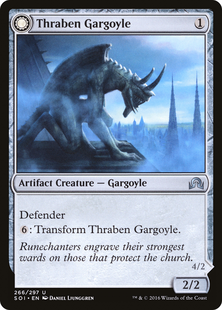 Thraben Gargoyle // Stonewing Antagonizer [SOI-266]