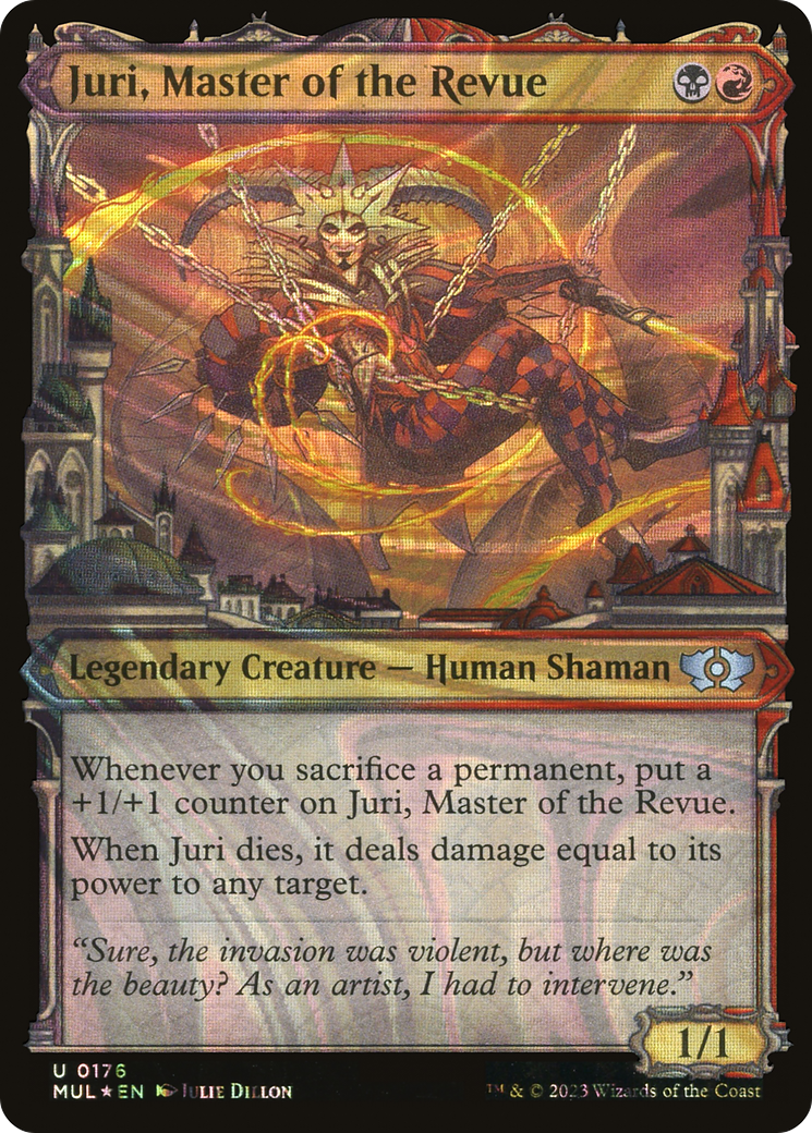 Juri, Master of the Revue - Ravnica City Showcase - Halo Foil [MUL-176]