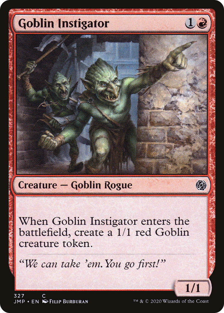Goblin Instigator [JMP-327]