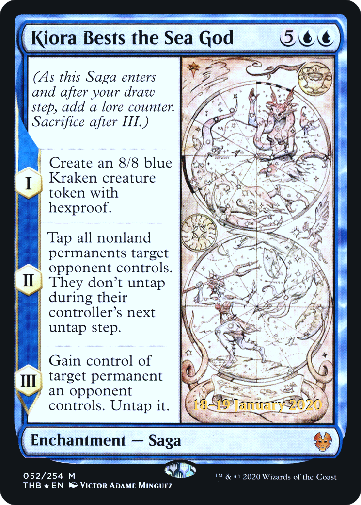 Kiora Bests the Sea God - Prerelease Promo [PTHB-52s]