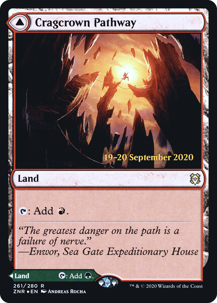 Cragcrown Pathway // Timbercrown Pathway - Prerelease Promo [PZNR-261s]