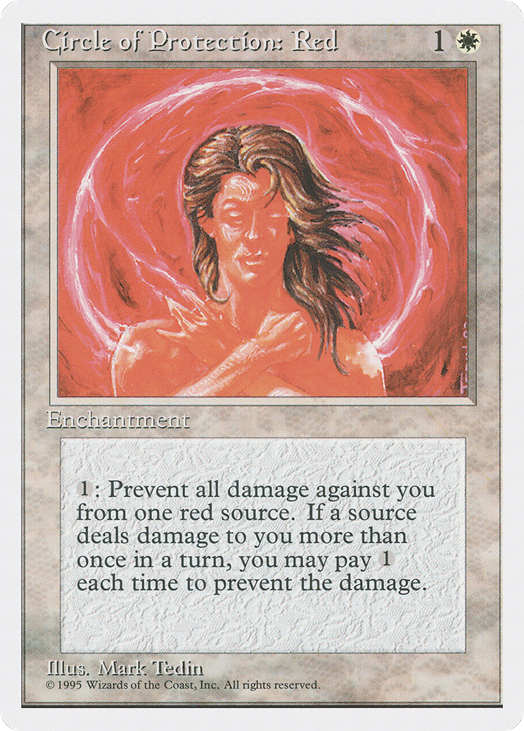 Circle of Protection: Red [4ED-17]