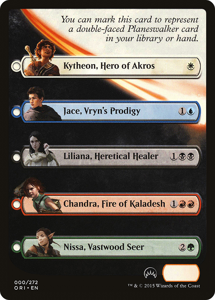 Magic Origins Checklist [TORI-0]