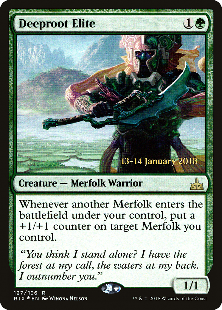 Deeproot Elite - Prerelease Promo [PRIX-127s]