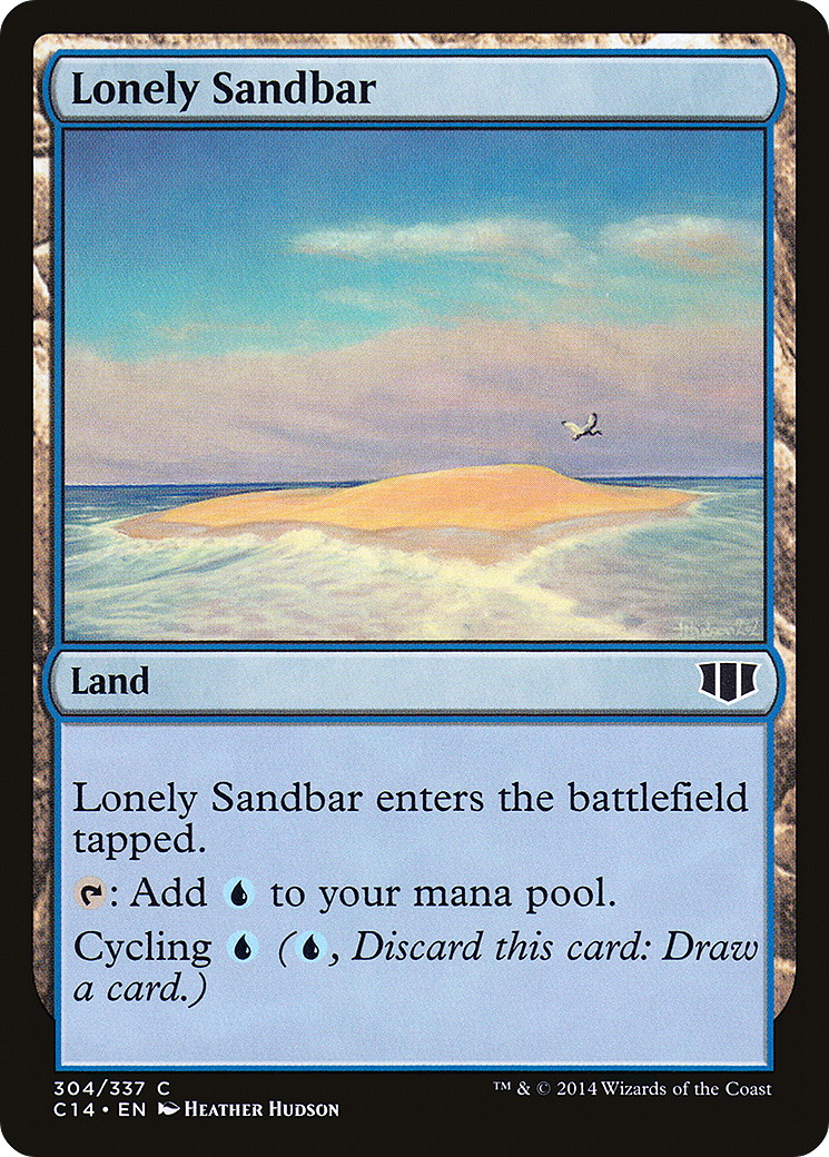 Lonely Sandbar [C14-304]