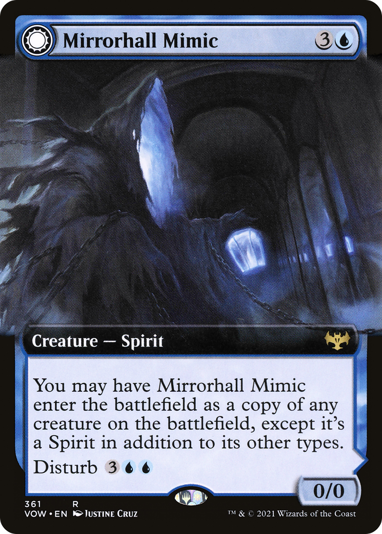 Mirrorhall Mimic // Ghastly Mimicry - Extended Art [VOW-361]