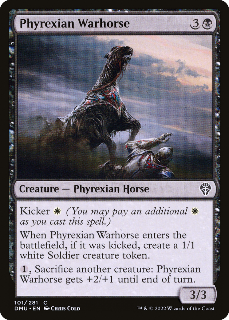 Phyrexian Warhorse [DMU-101]