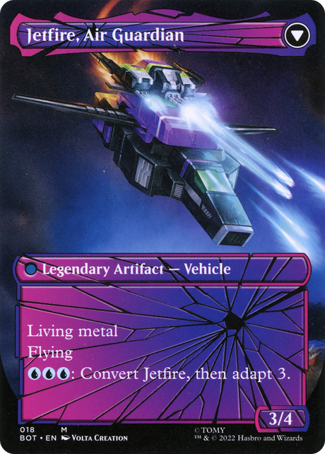 Jetfire, Ingenious Scientist // Jetfire, Air Guardian - Borderless [BOT-18]