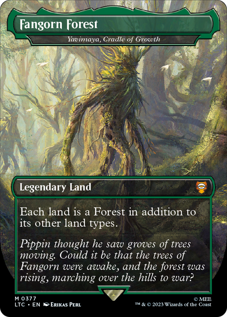 Yavimaya, Cradle of Growth - Borderless [LTC-377]