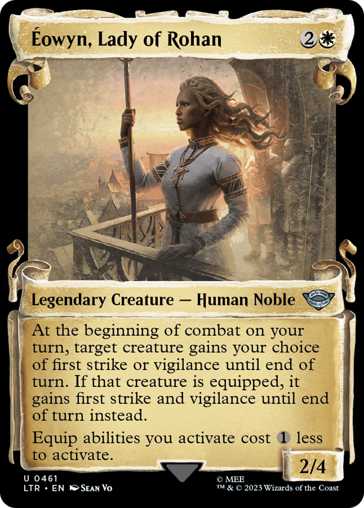 Éowyn, Lady of Rohan - Scroll Showcase [LTR-461]