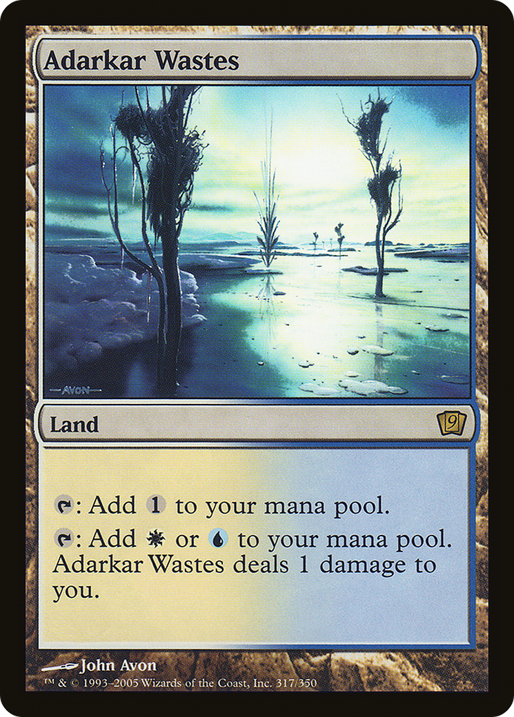 Adarkar Wastes [9ED-317★]