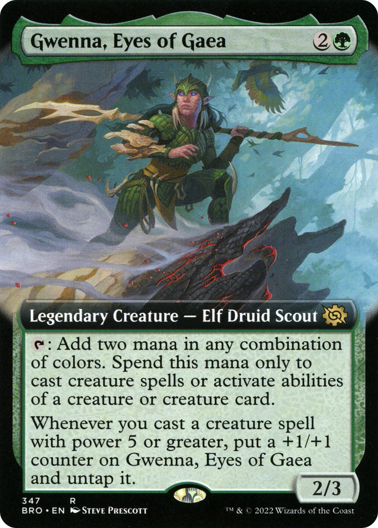 Gwenna, Eyes of Gaea - Extended Art [BRO-347]