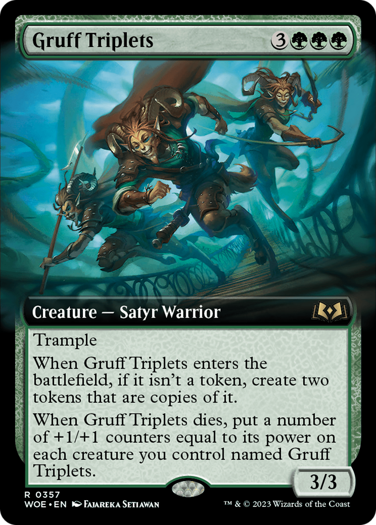 Gruff Triplets - Extended Art [WOE-357]