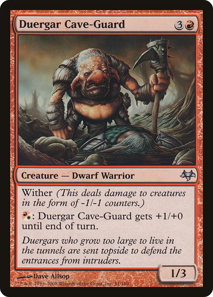 Duergar Cave-Guard [EVE-51]