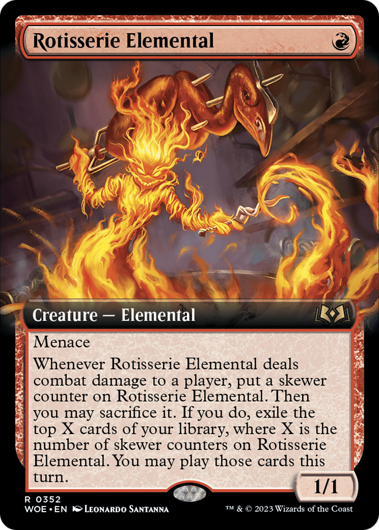 Rotisserie Elemental - Extended Art [WOE-352]