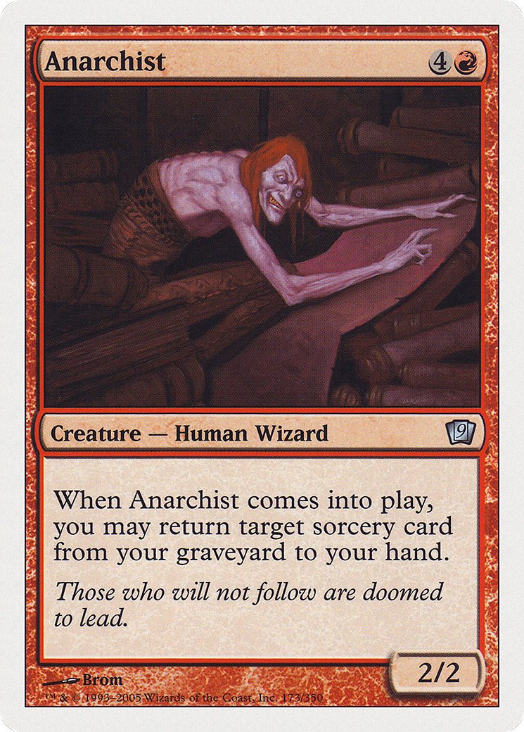 Anarchist [9ED-173]