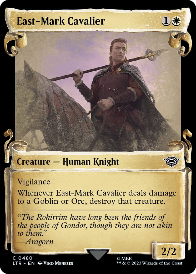 East-Mark Cavalier - Scroll Showcase [LTR-460]