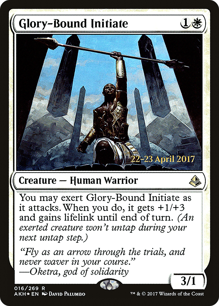 Glory-Bound Initiate - Prerelease Promo [PAKH-16s]