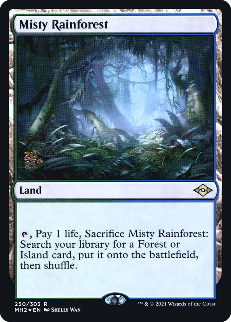 Misty Rainforest - Prerelease Promo [PMH2-250s]