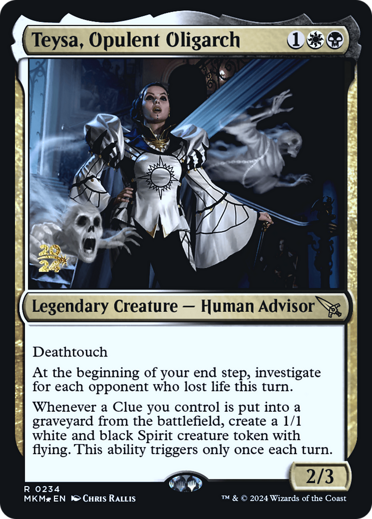 Teysa, Opulent Oligarch - Prerelease Promo [PMKM-234s]