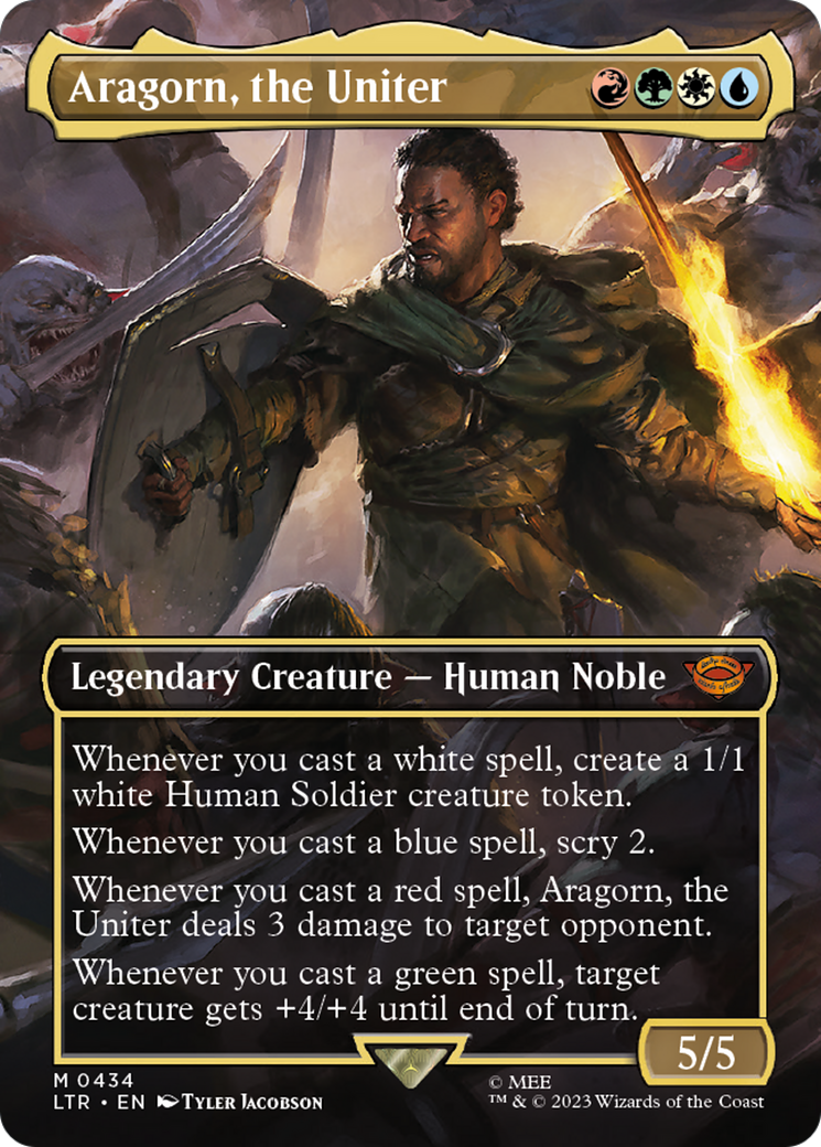 Aragorn, the Uniter - Borderless [LTR-434]