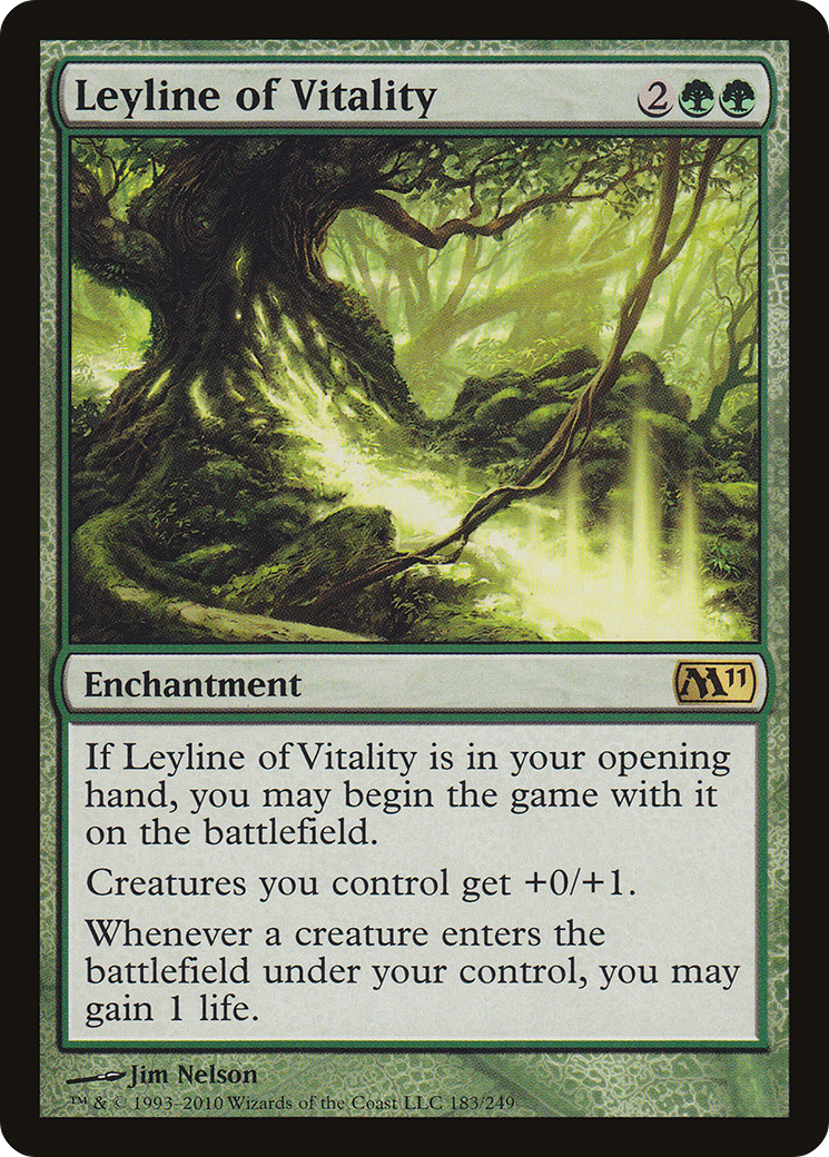 Leyline of Vitality [M11-183]