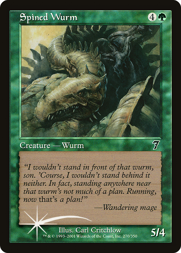 Spined Wurm [7ED-270★]
