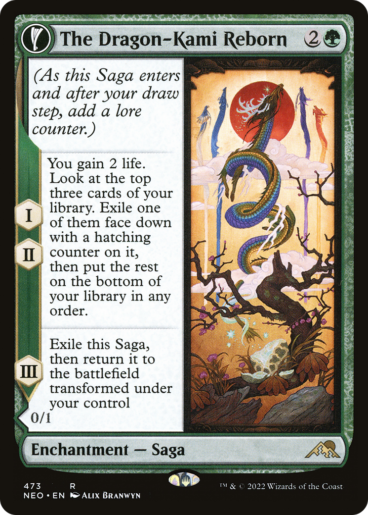 The Dragon-Kami Reborn // Dragon-Kami's Egg - Extended Art [NEO-473]