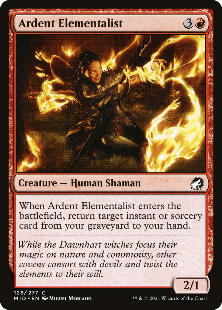 Ardent Elementalist [MID-128]