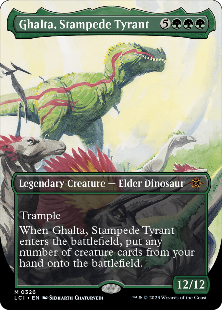 Ghalta, Stampede Tyrant - Borderless [LCI-326]