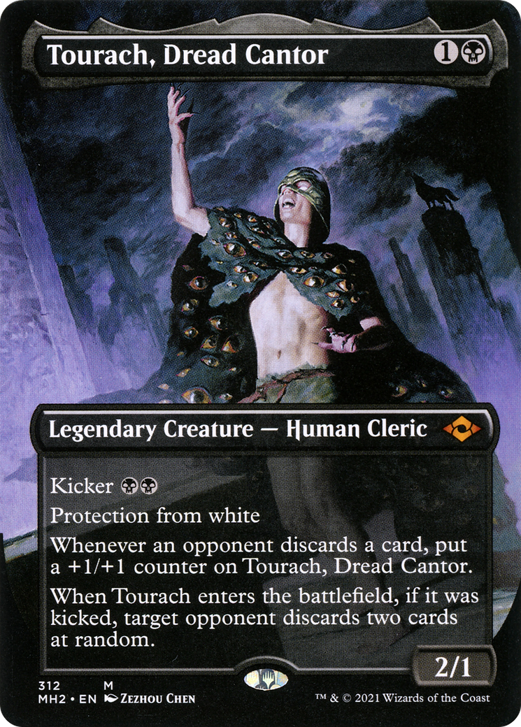 Tourach, Dread Cantor - Borderless - Full Art [MH2-312]