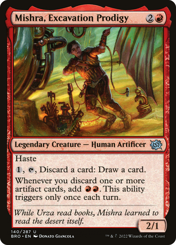 Mishra, Excavation Prodigy [BRO-140]