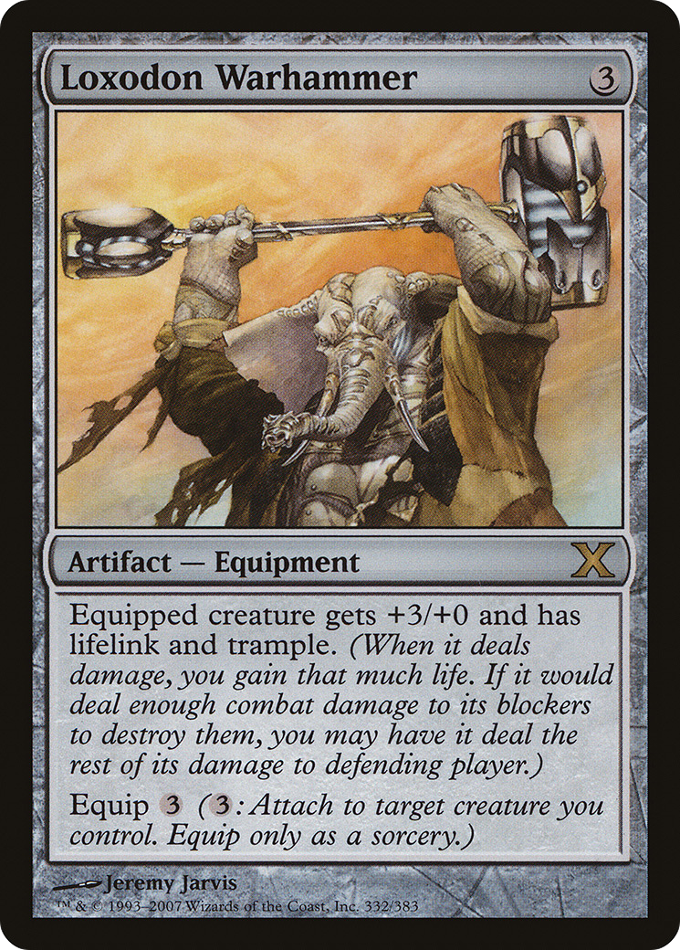 Loxodon Warhammer [10E-332]