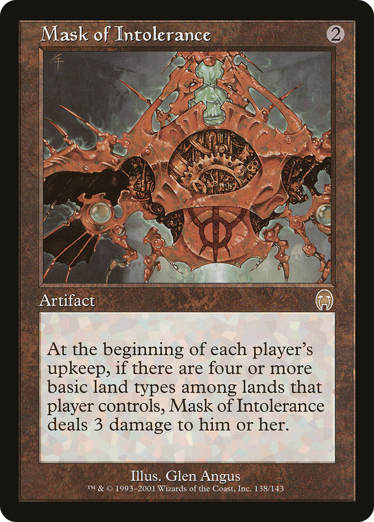 Mask of Intolerance [APC-138]