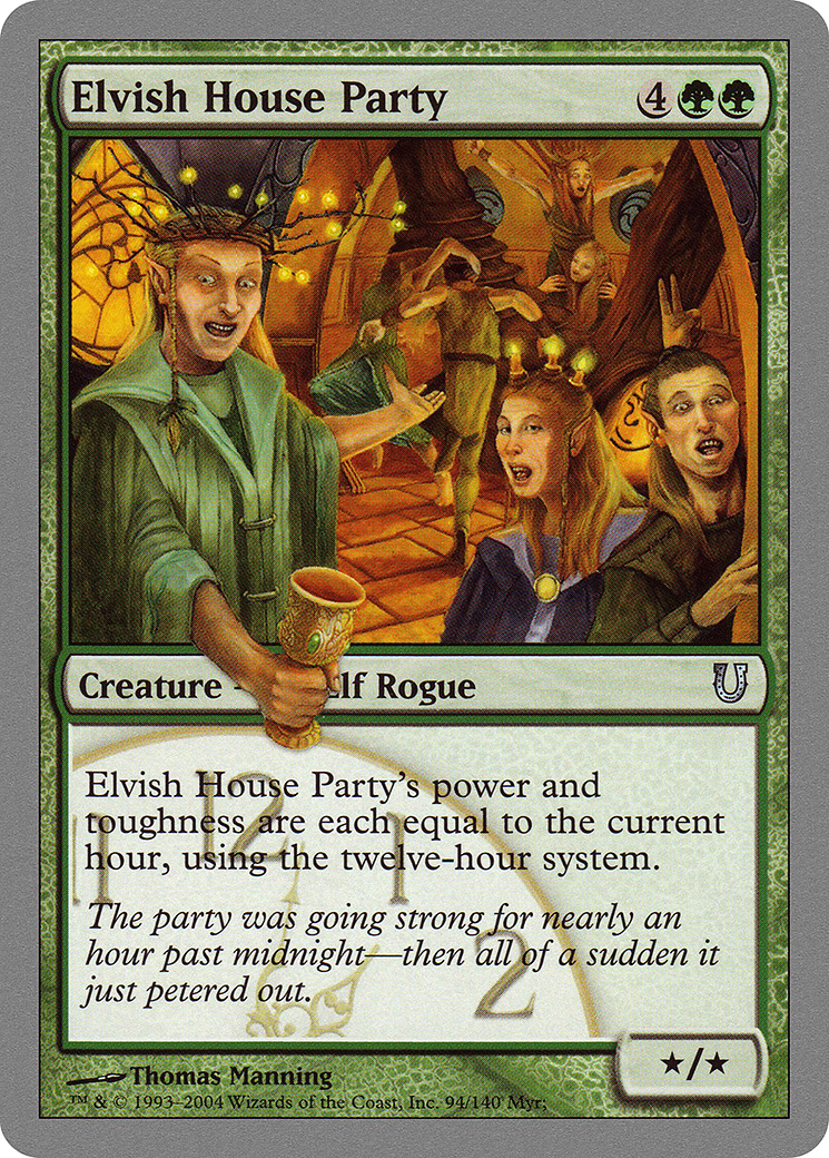 Elvish House Party [UNH-94]