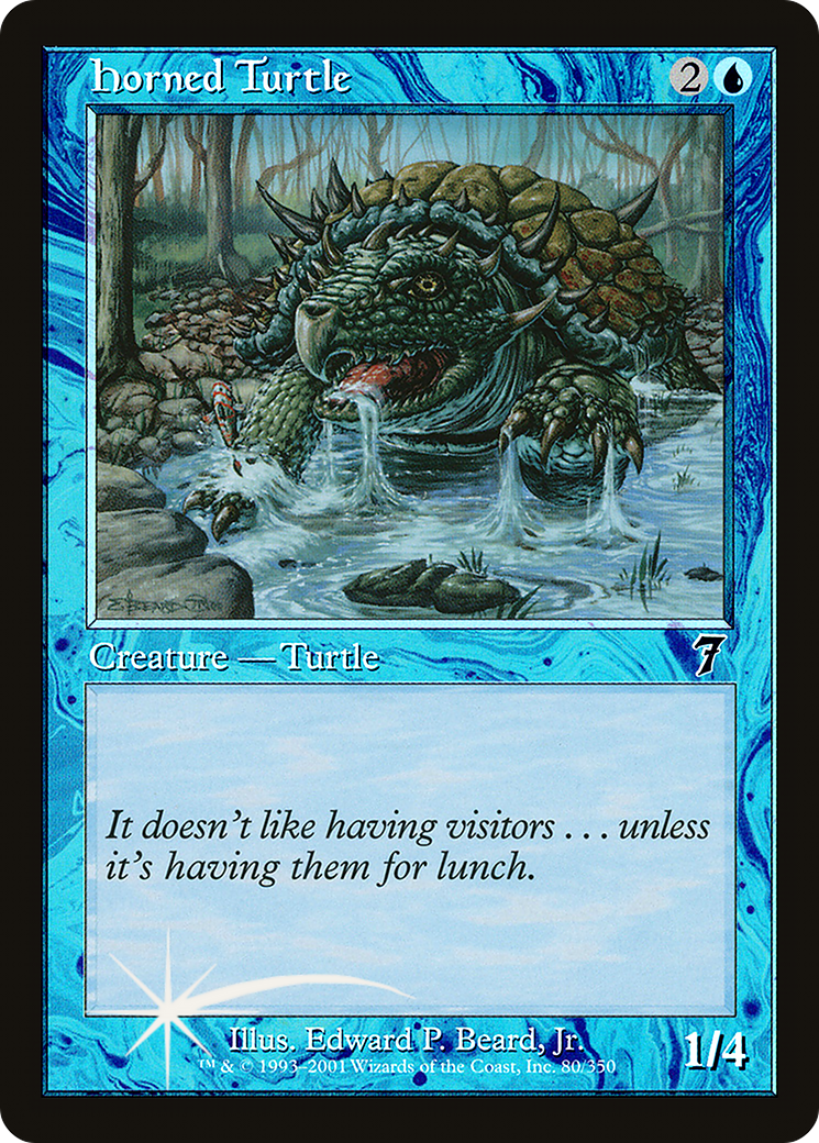 Horned Turtle [7ED-80★]