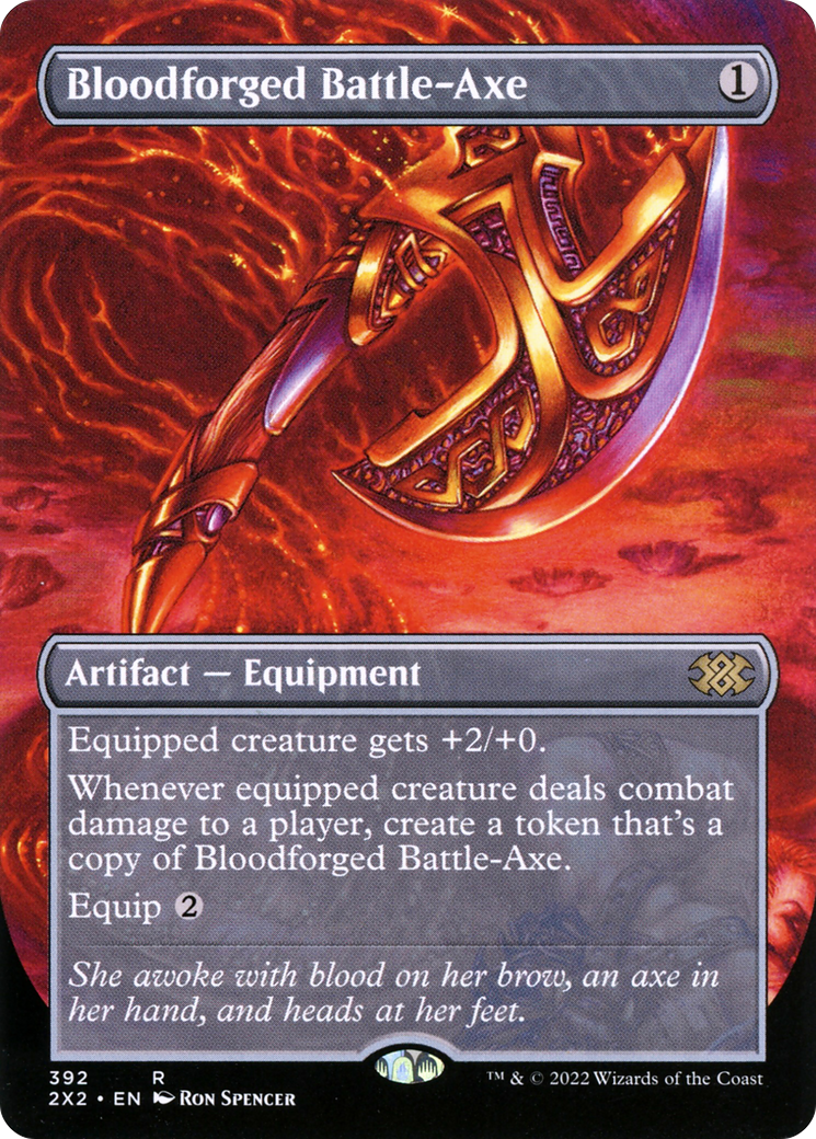 Bloodforged Battle-Axe - Borderless [2X2-392]