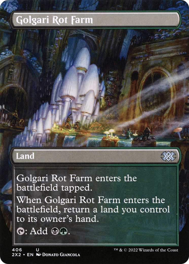 Golgari Rot Farm - Borderless [2X2-406]