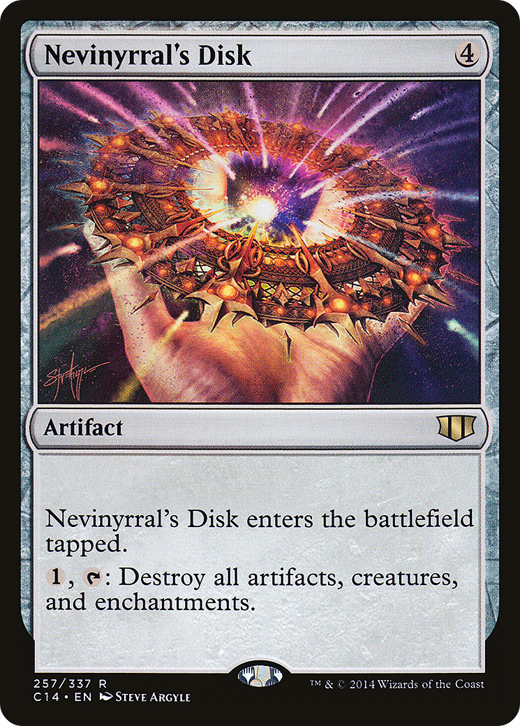 Nevinyrral's Disk [C14-257]