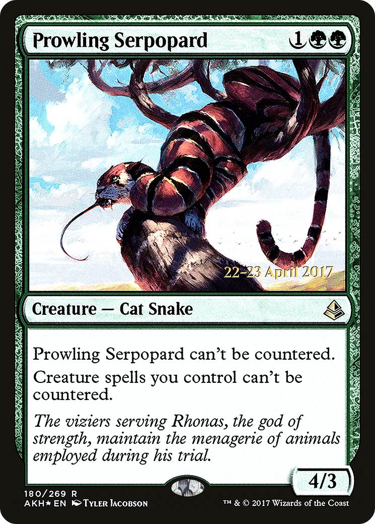 Prowling Serpopard - Prerelease Promo [PAKH-180s]