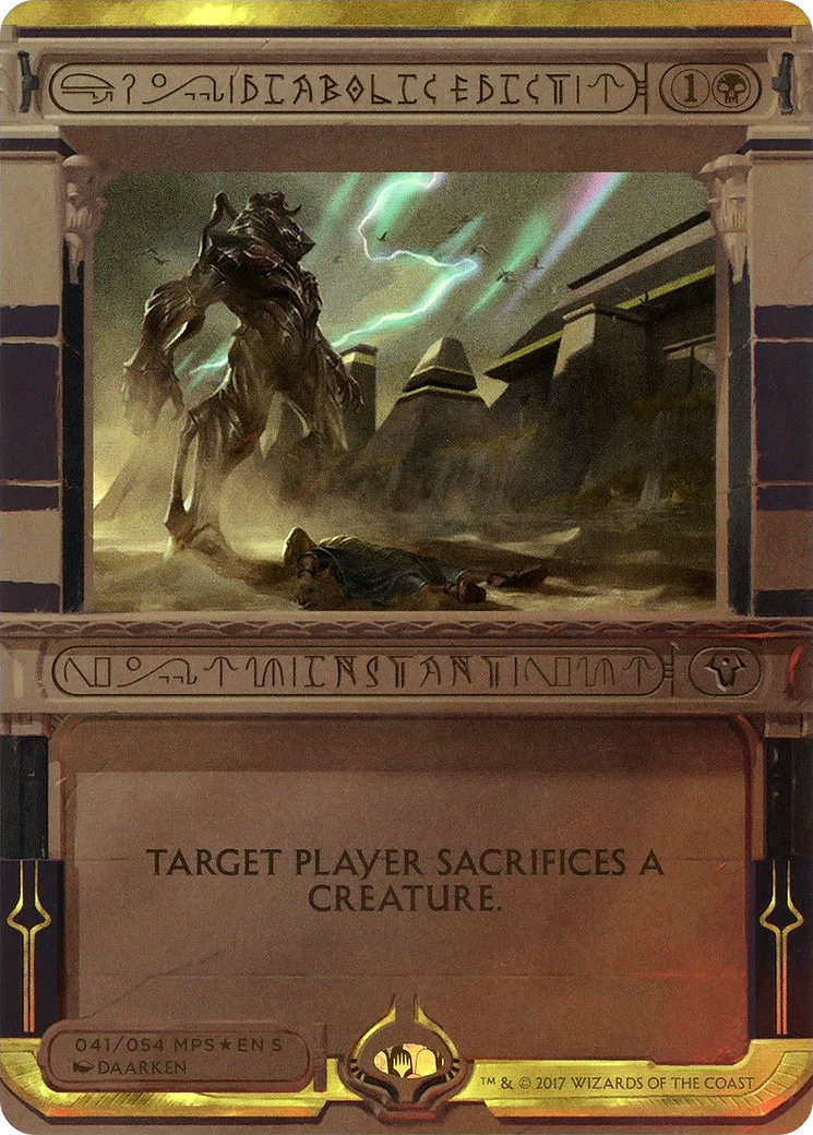 Diabolic Edict - Borderless [MP2-41]