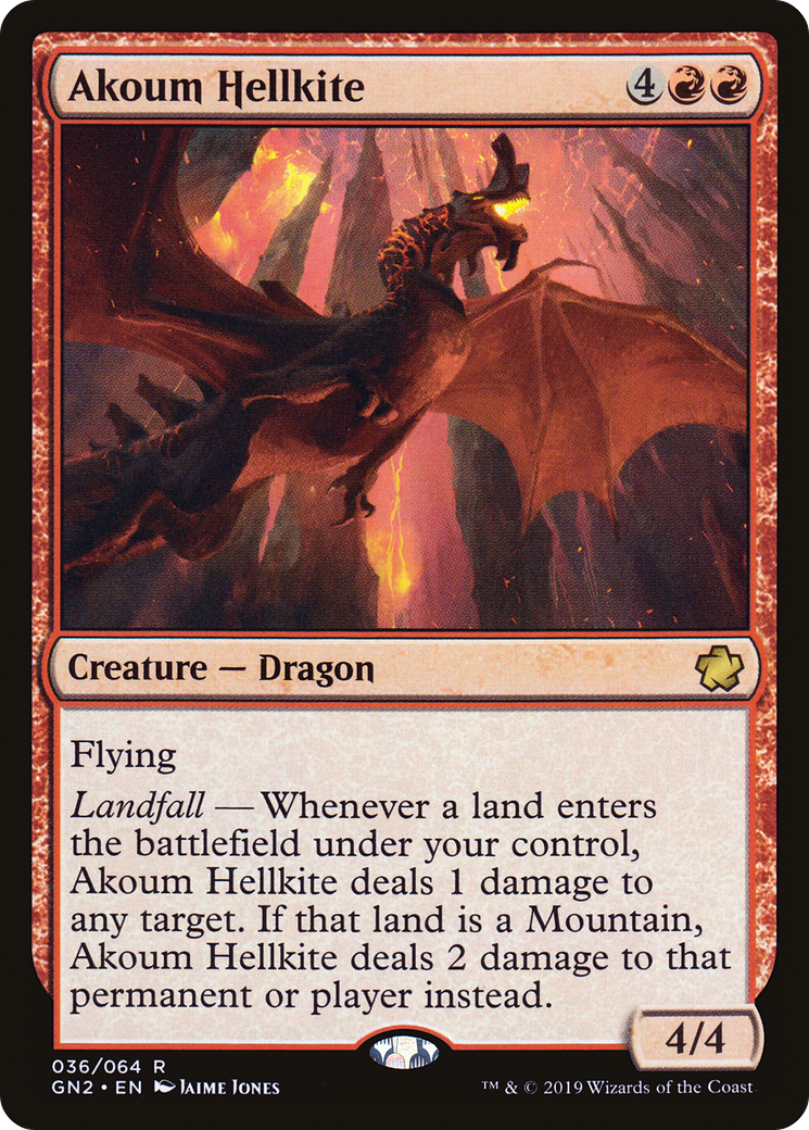 Akoum Hellkite [GN2-36]