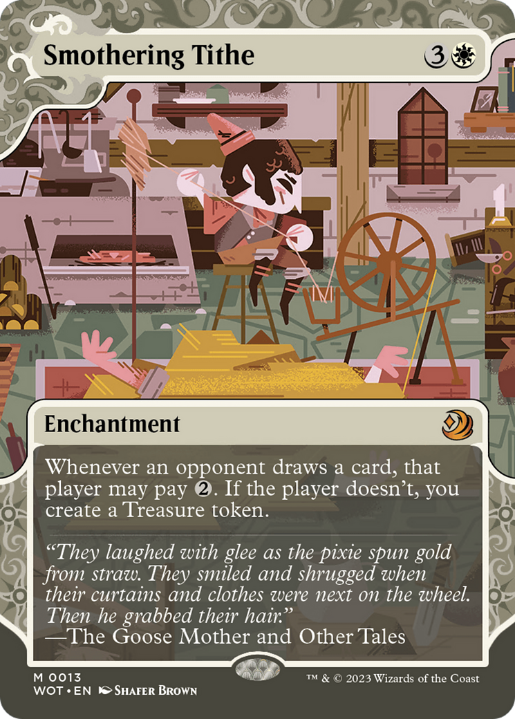 Smothering Tithe - Borderless - Showcase [WOT-13]